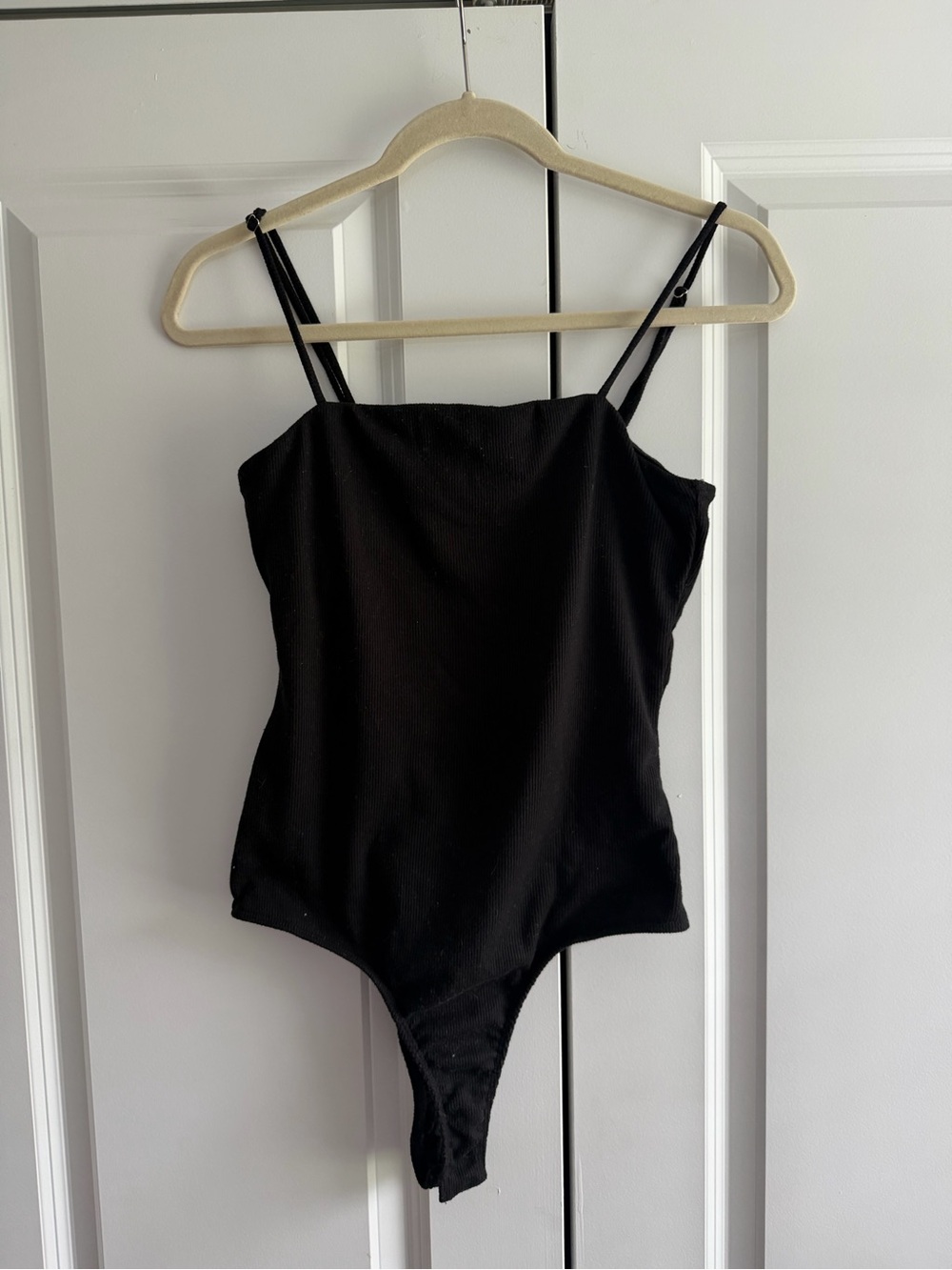 Black One-Piece Bodysuit